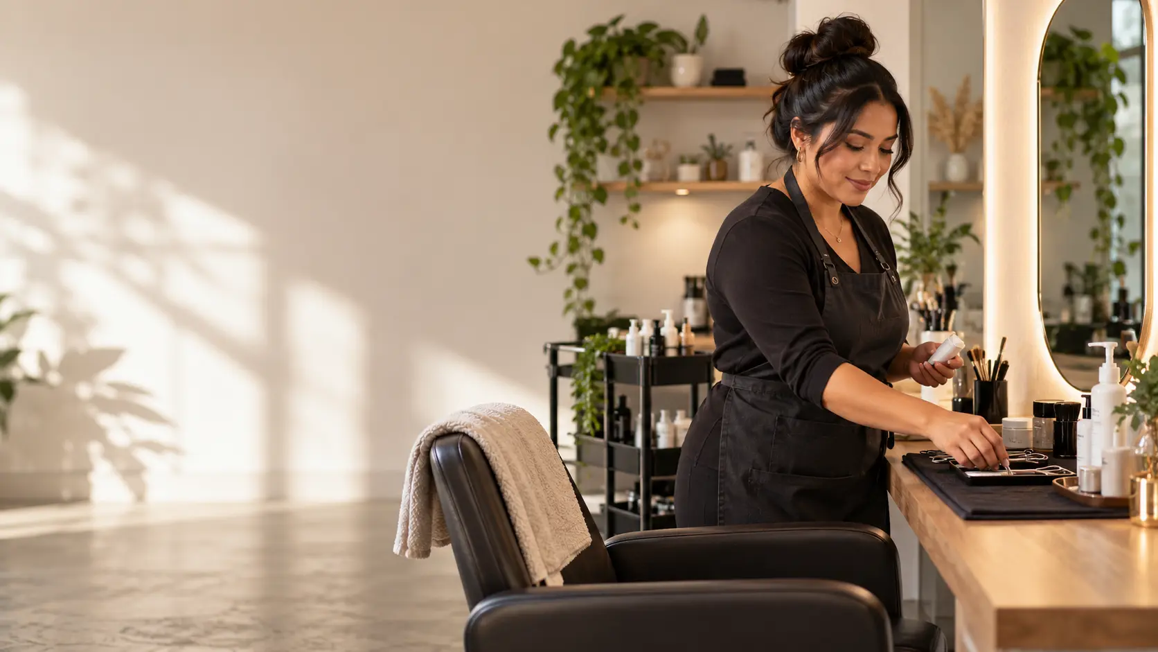 Demostración de página para Belleza y bienestar