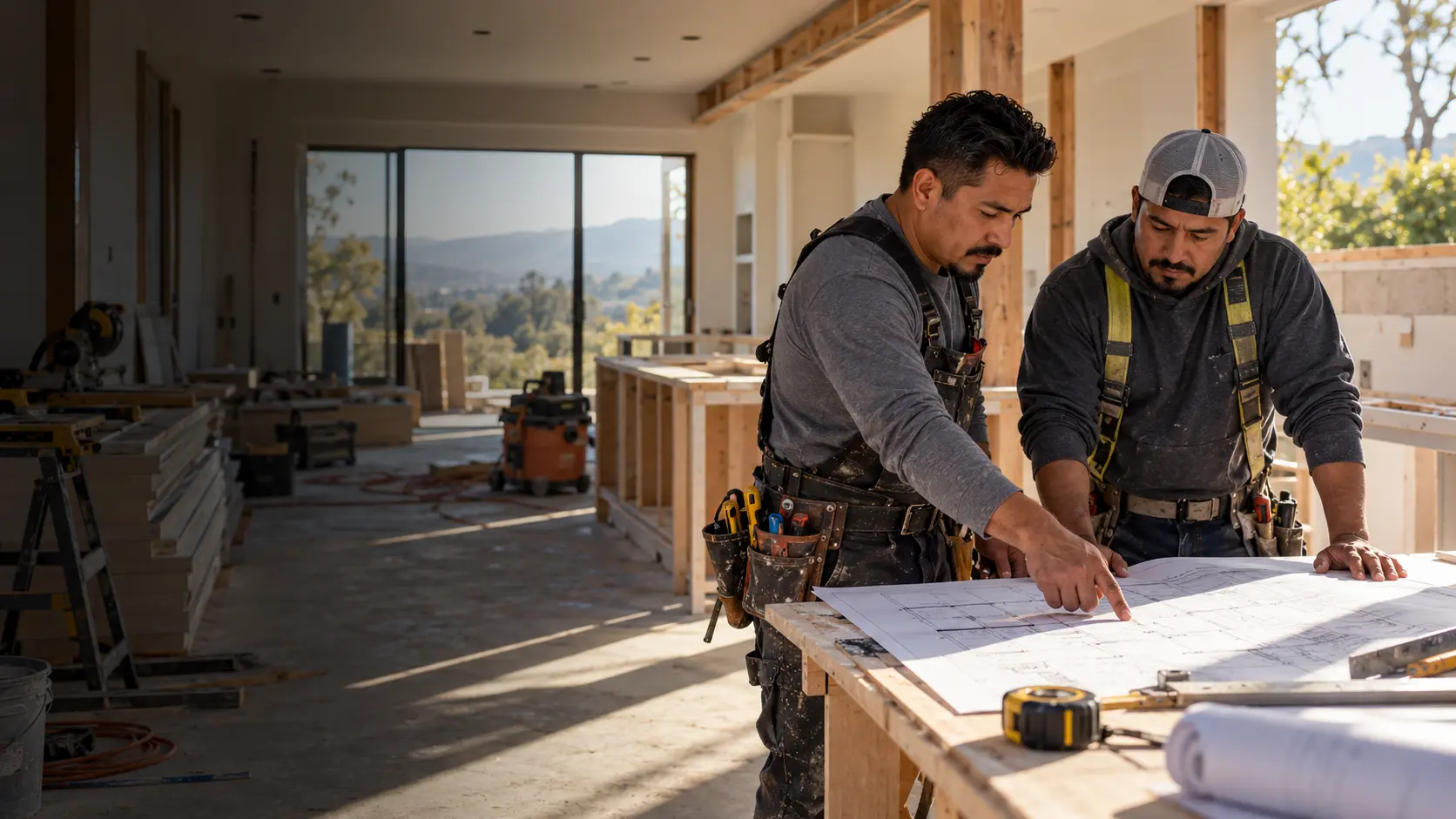 Demostración de página para Construcción y contratistas