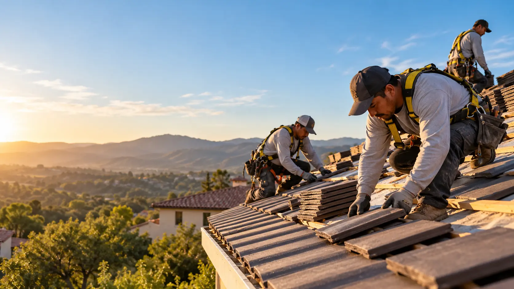 Demostración de página para Compañías de roofing y techos